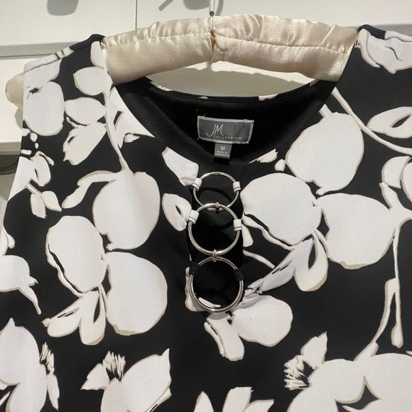 JM Collection Women's Shift Dress Size M - Picture 2 of 3